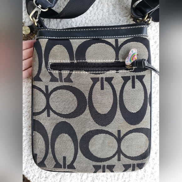 Coach Signature Crossbody Bag, Damaged - Picture 4 of 5